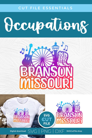 Branson svg, Branson MO Family Trip SVG-Girls vacation with Friends SVG SVG Cut File 