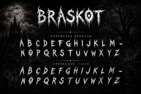 Braskot Font Prasetya Letter 