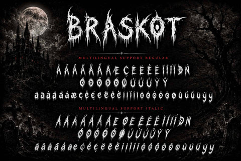 Braskot Font Prasetya Letter 