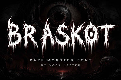 Braskot Font Prasetya Letter 