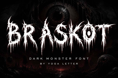 Braskot Font Prasetya Letter 