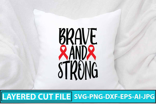 Brave And Strong SVG Design SVG Syaman 
