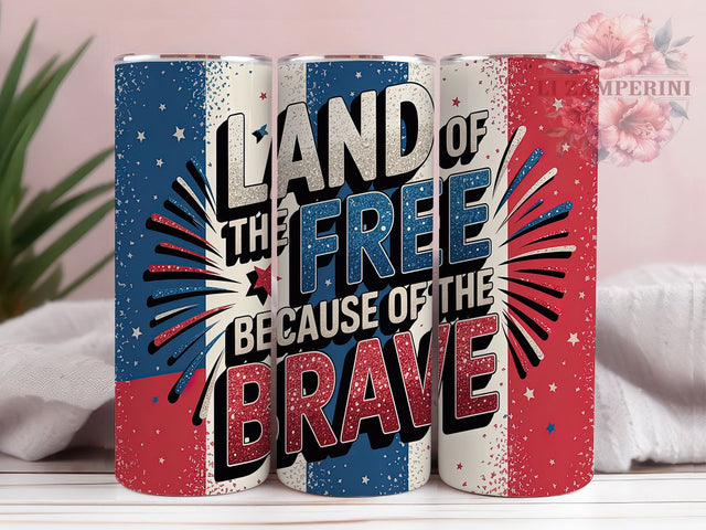 Brave Heroes Military Tribute Tumbler, Patriotic Quote Design, Veteran Honor Cup, American Pride Art, Freedom Quote Design, Military Support Gift, Brave Heroes Tumbler Sublimation Li Zamperini 