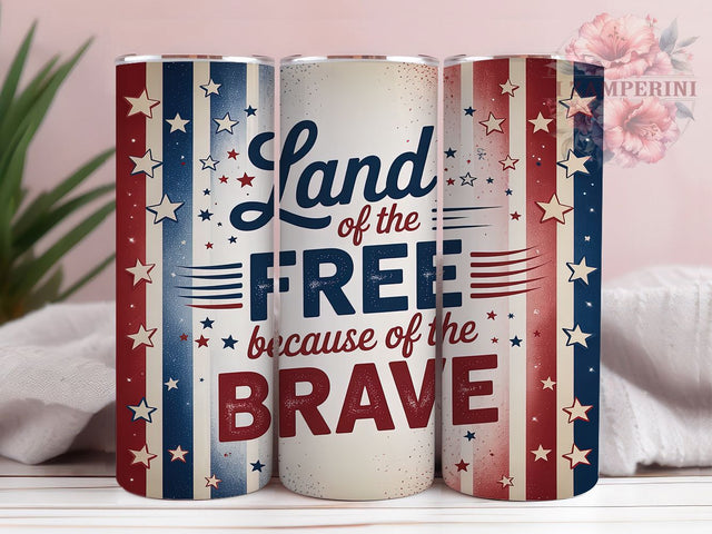 Brave Heroes Military Tribute Tumbler, Patriotic Quote Design, Veteran Honor Cup, American Pride Art, Freedom Quote Design, Military Support Gift, Brave Heroes Tumbler Sublimation Li Zamperini 