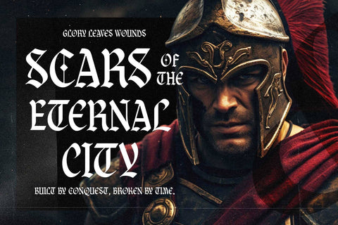 Braveson – Blackletter Style Font Arterfak Project 