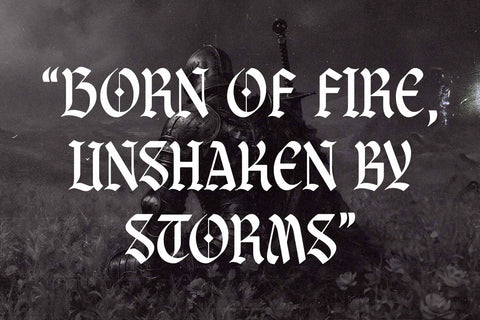 Braveson – Blackletter Style Font Arterfak Project 