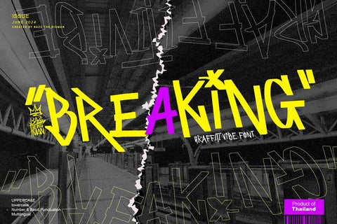 Breaking Font BB Digital Arts 