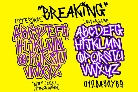 Breaking Font BB Digital Arts 
