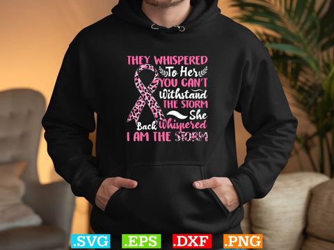 Breast Cancer Awareness Black Women Warrior Pink Ribbon Shirt, Back The Pink Svg, Breast Cancer Png SVG Creativeart88 