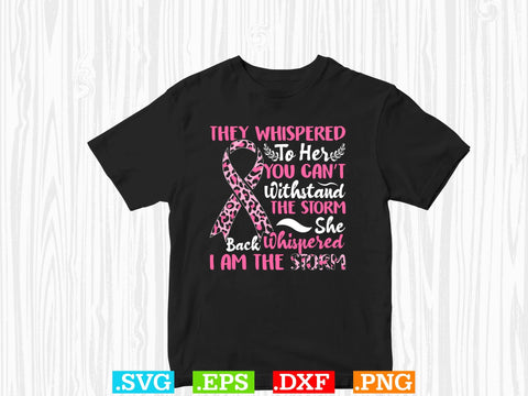 Breast Cancer Awareness Black Women Warrior Pink Ribbon Shirt, Back The Pink Svg, Breast Cancer Png SVG Creativeart88 