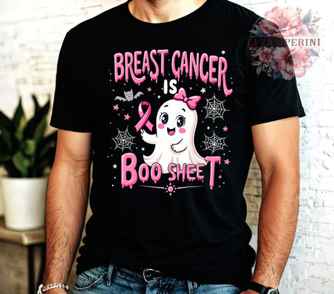 Breast Cancer Awareness, Boo Sheet PNG, Halloween Ghost, Pink Ribbon, Digital Download, Sublimation Art, October Awareness, Breast Cancer Support Sublimation Li Zamperini 