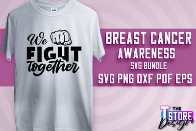 Breast Cancer Awareness | Breast Cancer SVG | Quotes Design | SVG File SVG The T Store Design 