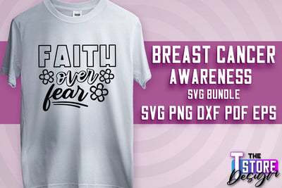Breast Cancer Awareness | Breast Cancer SVG | Quotes Design | SVG File SVG The T Store Design 