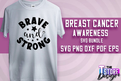 Breast Cancer Awareness | Breast Cancer SVG | Quotes Design | SVG File SVG The T Store Design 