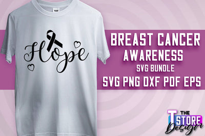 Breast Cancer Awareness | Breast Cancer SVG | Quotes Design | SVG File SVG The T Store Design 