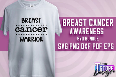 Breast Cancer Awareness | Breast Cancer SVG | Quotes Design | SVG File SVG The T Store Design 