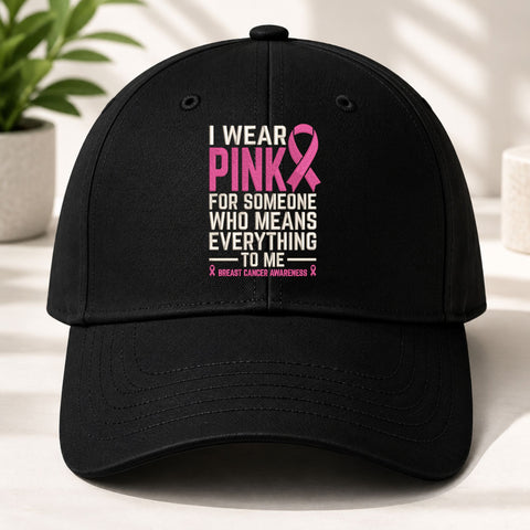 Breast Cancer Awareness Machine Embroidery Design – I Wear Pink Pink Ribbon Support Design Embroidery/Applique DESIGNS PatternFeed8 