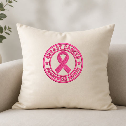 Breast Cancer Awareness Month Embroidery Design – Pink Ribbon Cancer Awareness Machine Embroidery File, Breast Cancer Support Design Embroidery/Applique DESIGNS PatternFeed8 