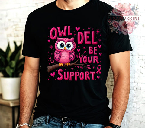 Breast Cancer Awareness, Owl PNG, Supportive Art, Digital Download, Cancer Support, Inspirational Clipart, Pink Ribbon, Empowerment Decor Sublimation Li Zamperini 