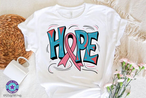 Breast Cancer Awareness SVG PNG, Breast Cancer Quote T-shirt Design SVG FiveStarCrafting 