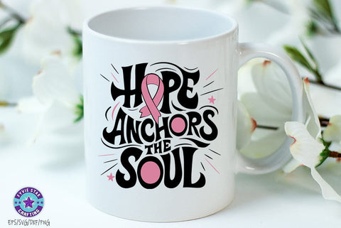 Breast Cancer Awareness SVG PNG, Breast Cancer Quote T-shirt Design SVG FiveStarCrafting 