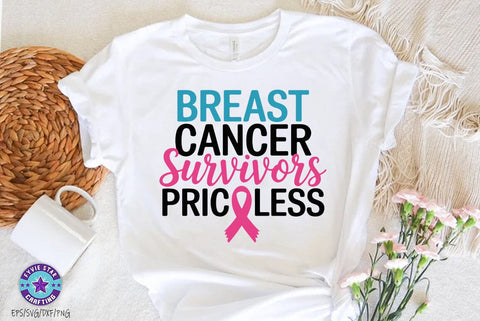 Breast Cancer Awareness SVG PNG, Breast Cancer Quote T-shirt Design SVG FiveStarCrafting 