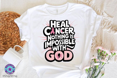 Breast Cancer Awareness SVG PNG, Breast Cancer Quote T-shirt Design SVG FiveStarCrafting 