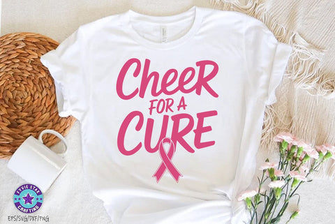 Breast Cancer Awareness SVG PNG Bundle, Breast Cancer Quote T-shirt Design SVG FiveStarCrafting 