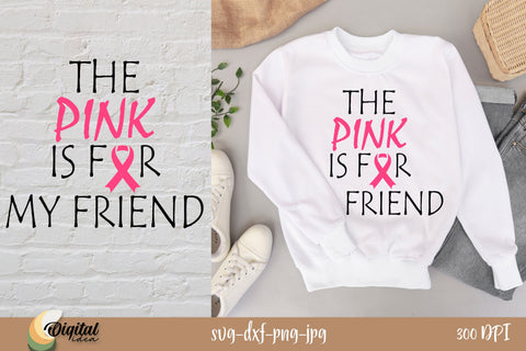 BREAST CANCER Bundle. Motivational Quotes SVG SVG Evgenyia Guschina 