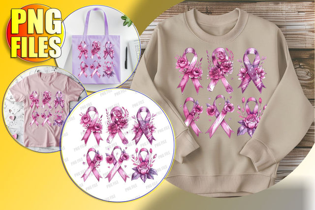 Breast Cancer Design PNG Clipart Sublimation afrosvg 