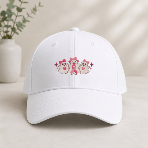 Breast Cancer Ghosts Embroidery Design – Pink Ribbon Halloween Boo Crew Machine Embroidery File Embroidery/Applique DESIGNS PatternFeed8 