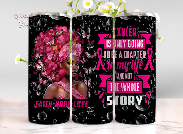 Breast Cancer Gift For Women, Breast Cancer Tumbler, Breast Cancer, Design Straight & Tapered Tumbler PNG, Digital Download Sublimation WillowSageDesign 