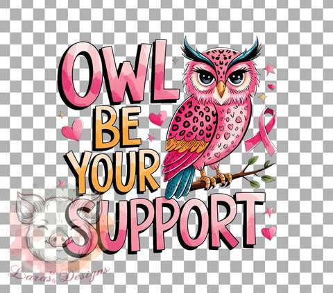 Breast Cancer, Owl Support, Sublimation Designs, Cancer Awareness, Pink Ribbon, Inspirational Quotes, Supportive Gifts Sublimation Lara' s Designs 
