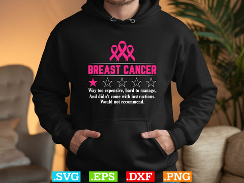 Breast Cancer Pink Ribbon Breast Cancer Awareness T-Shirt, Back The Pink Svg, Breast Cancer Png SVG Creativeart88 