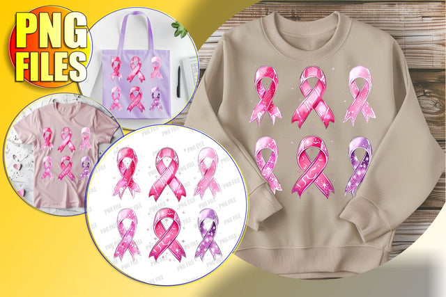 Breast Cancer Ribbon Art PNG Clipart Sublimation afrosvg 