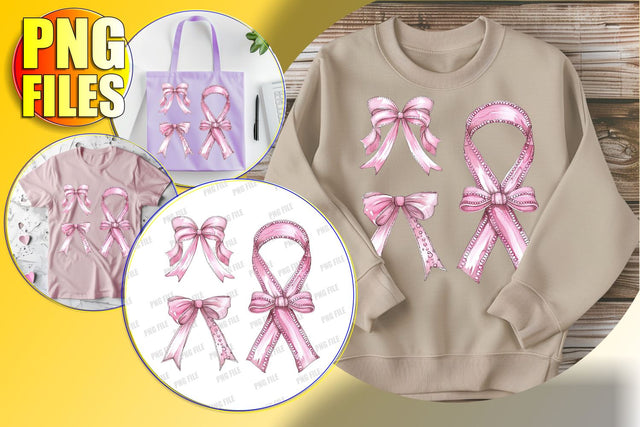 Breast Cancer Ribbon Clipart PNG Sublimation afrosvg 