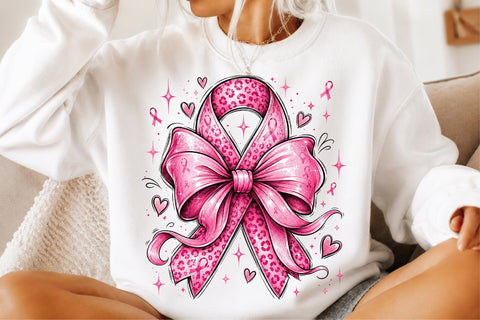 Breast Cancer Ribbon Png Sublimation designmaster24 