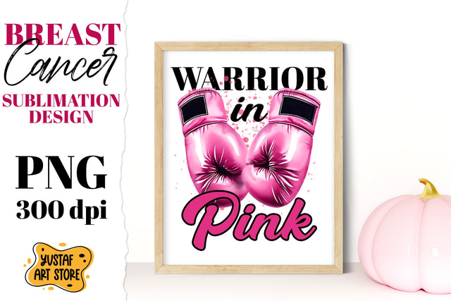 Breast Cancer sublimation. Pink October. Warrior in Pink Sublimation Yustaf Art Store 