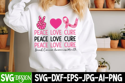 Breast Cancer SVG Bundle|Awareness Month SVG Bundle | Breast Cancer SVG Mega Bundle,Breast Cancer T-Shirt Design,We Wear Pink Shirt Design ,Awareness Month SVG Bundle Quotes SVG BlackCatsMedia 
