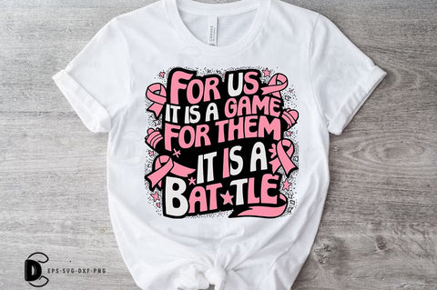 Breast Cancer SVG PNG, Breast Cancer Quote T-shirt Design SVG FiveStarCrafting 