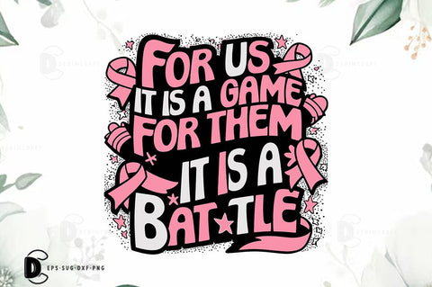 Breast Cancer SVG PNG, Breast Cancer Quote T-shirt Design SVG FiveStarCrafting 