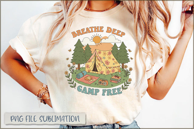 Breathe Deep Camp Free Sublimation Sublimation Shetara Begum 