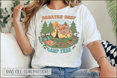 Breathe Deep Camp Free Sublimation Sublimation Shetara Begum 
