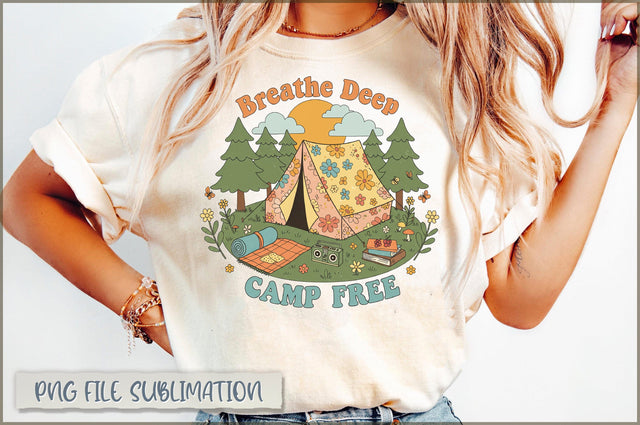 Breathe Deep Camp Free Sublimation Sublimation Shetara Begum 