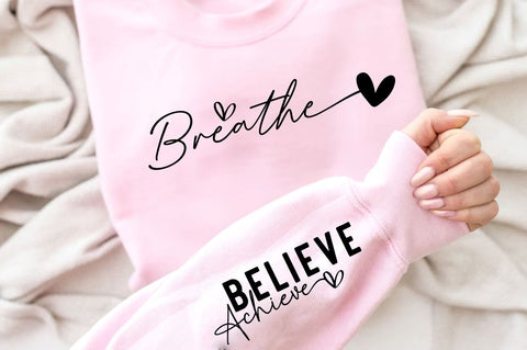 Breathe SVG Sleeve Design SVG Designangry 