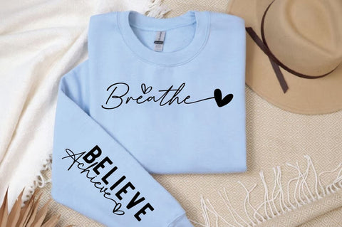 Breathe SVG Sleeve Design SVG Designangry 