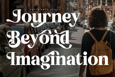 Bredga - Decorative Serif Font Font Letterena Studios 