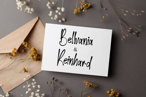 Brelian - Handwritten Font Font Sakha Design Studio 