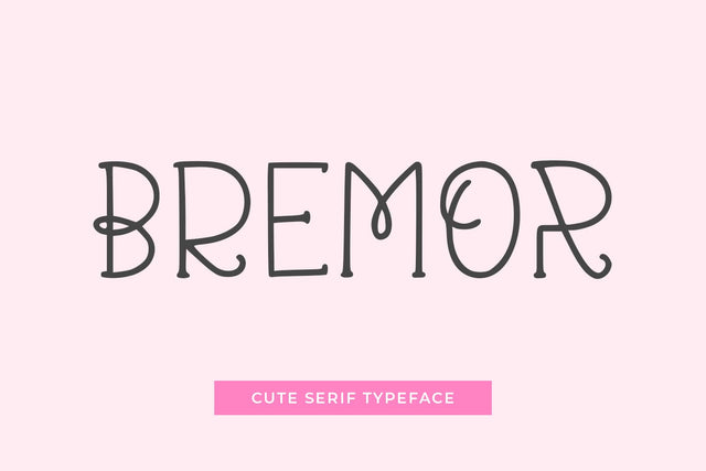 Bremor Font Abo Daniel Studio 