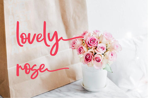 Brewoke – Handwritten Script Font | Modern Brush Lettering Font for Cricut, Wedding & Crafts Font Yuby 